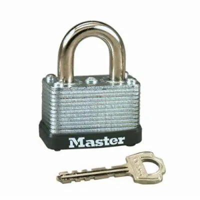 Master Lock 22Ka Safety Padlock Alike Key 1/4 In Shackle • $4.29