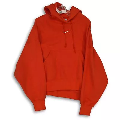 Men's Nike Orange Pullover Hoodie Size M • $19.99
