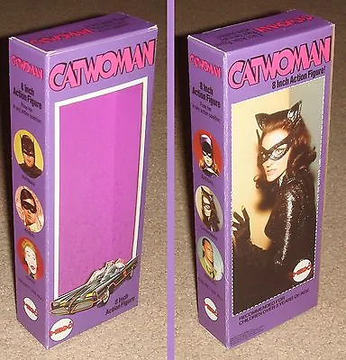 MEGO 8  CUSTOM 60's CATWOMAN BOX ONLY • $14.50