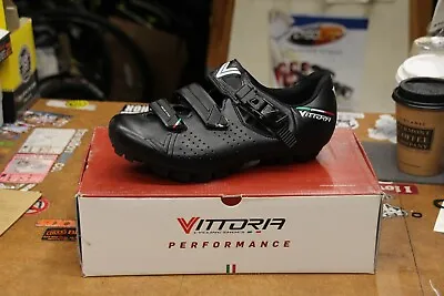 Vittoria Hera MTB Mens SPD Shoes Black • $89