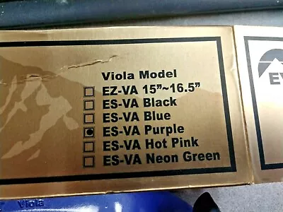 Everest Es-va Viola Shoulder Rest Purple • $23