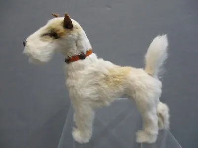 Antique Miniature Fur Fox Terrier Dog ~ Doll Companion ~ Germany Label • $145