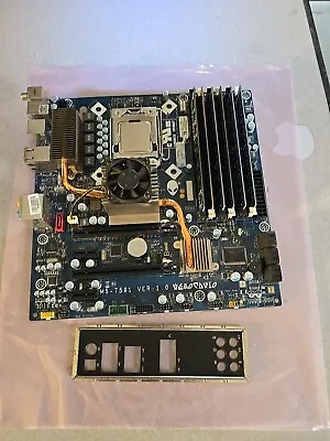 Dell Alienware Aurora Motherboard X58 LGA1366 MS-7591 P/N 04VWF2 W/i7-920 CPU • $80