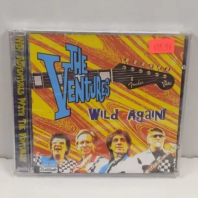 NEW Vintage THE VENTURES - Wild Again! Surf Rock 1997 CD • $13.49