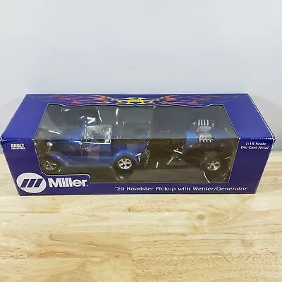 Miller Welding 1:18 Scale 29 Ford Roadster Pickup With Welder-generator  • $136