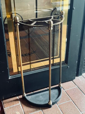$150 • Buy Brass Walking Cane / Umbrella Stand Holder