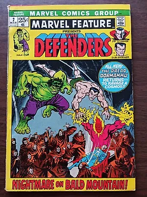 Marvel Feature 2 (1972) 2nd App. Defenders (Hulk Sub-Mariner Dr Strange) F/VF • $34.99