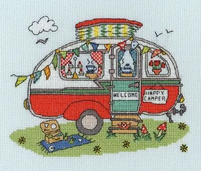 Bothy Threads Sew Dinky Caravan Cross Stitch Kit (XSD8) • £16.95