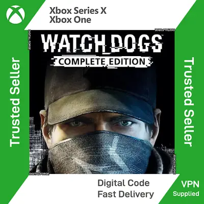 WATCH_DOGS: COMPLETE EDITION - Xbox One Xbox Series X|S - Digital Code - VPN • £8.99