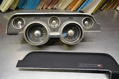 67 68 1967 1968 FORD MUSTANG Gauges Instrument Cluster 8K RPM Mini Tach Dash Bez • $195