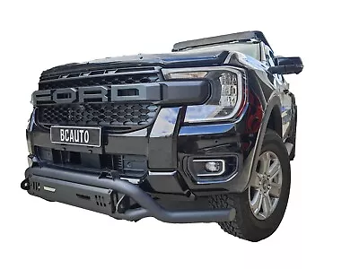 Heavy Duty Steel Nudge Bar Bumper Protection For Ford Everest 2023-24 UB • $449.95