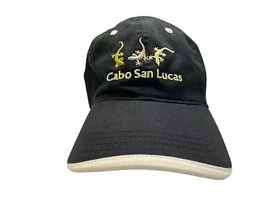 $12.99 • Buy Cabo San Lucas Black Adjustable Baseball Cap EUC
