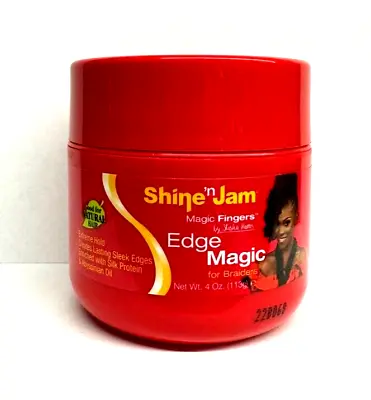 Ampro Shine'n Jam Magic Fingers Edge Magic For Braiders Extreme Holds 4 OZ • $10.99
