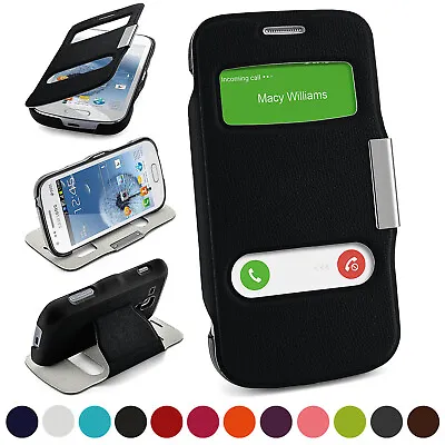 Booklet For Samsung Galaxy S Duos 2 Protection Cover Cell Phone Case 360 Book • £7.76