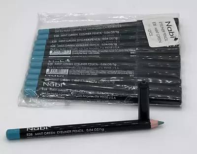 Nabi Eyeliner Pencil E28 Mint Green Pencil 0.04 Oz 12 Pack • $13.99