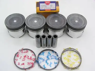 Jdm Dsm 2g Pistons 14b 16g Eclipse Talon 1g Turbo 4g63t 85mm Std Mitsubishi Size • $159.95