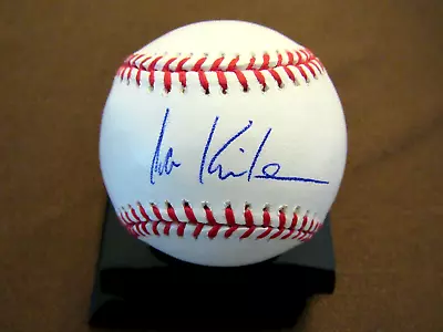 Ian Kinsler 2018 Wsc Angels Rangers Tigers Signed Auto Oml Baseball Jsa Beauty • $99.99