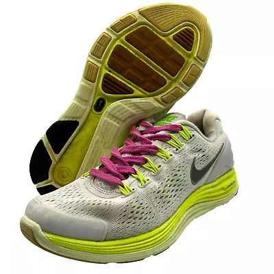 Nike Womens Size 6.5 Lunarglide 4 531988 103 CrossFit Running Sneakers Shoes • $39.99