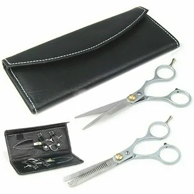 £5.89 • Buy Hair Cutting Thinning Scissors Shears Set Hairdressing Salon Professional-Barber
