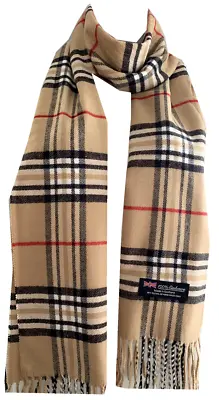 New Winter Womens Mens 100% Cashmere Wool Wrap Scarf Made In Scotland Scarves • $7.99