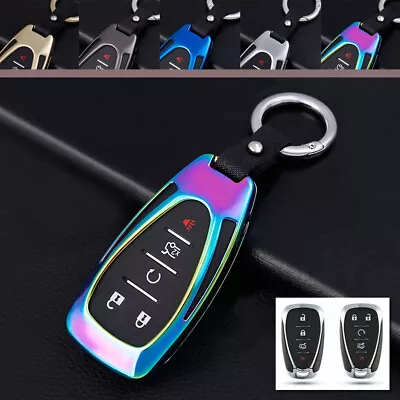 Zinc Alloy Car Key Fob Case Cover Bag For Chevrolet Equinox Malibu Blazer Camaro • $23.50