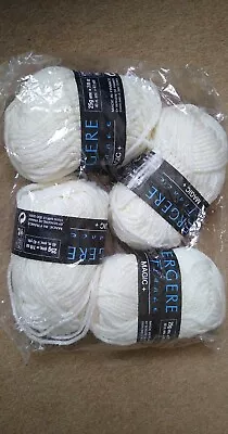£0.99 • Buy KNITTING YARN - BERGERE DeFRANCE MAGIC - AVALANCHE 20739 - 4 X 25g BALLS