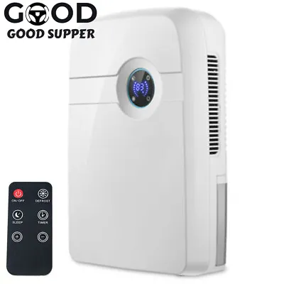 42W Large Dehumidifier Air Dryer For Home Basements Humidity Remote Control 2.5L • $53.20