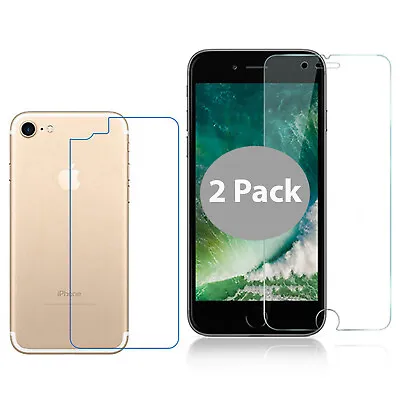 $8.99 • Buy X2 Soft Film Screen Protector For Apple IPhone SE 2022 3rd Gen Front And Back