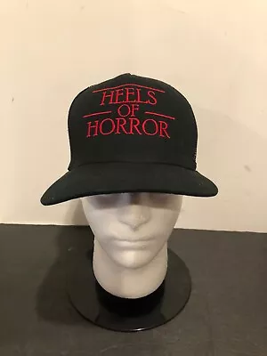 Heels Of Horror Halloween Trucker Baseball Cap Snapback Novelty Hat • $5.99