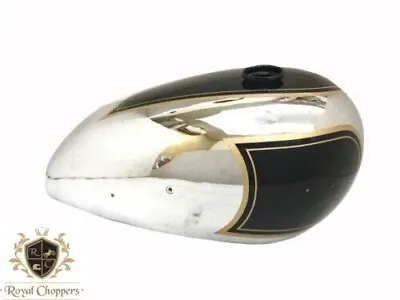 Matchless Ajs Twin G9 G12 Black Painted Chrome Gas Fuel Tank |Fit For • $252.17