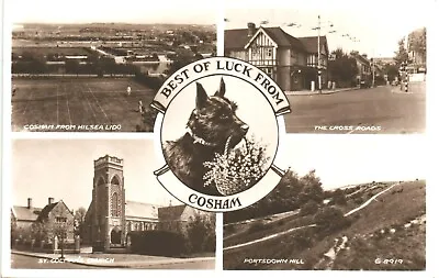 Cosham. Best Of Luck Multiview # G.8919 By Valentine's. Scottie Dog. • £7