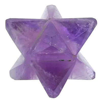 Amethyst Merkaba Star • $3.61