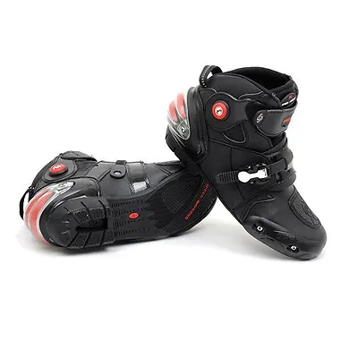 NEW Motorcycle Street Bike Speed Biker Racing Boots US 8 9 9.5 10.5 11 12 13 • $61.95