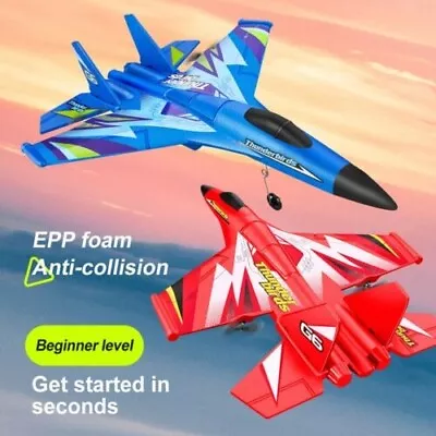G6 EPP Foam Remote Control Plane 2WD2.4GHz 2 Channel Kids Gift RC Aircraft Plane • $98.87