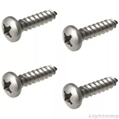 Stainless Steel Sheet Metal Tapping Screws Pan Head Grade 18-8 Quantity 50 Pc • $11.84