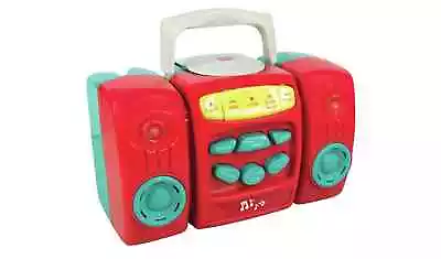 Chad Valley CD Player - Red A Carry Handle For Easy Transportation  NEW_UK • £15.99