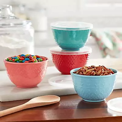 The Pioneer Woman 8-Piece Melamine Timeless Beauty Prep Bowl Set Multicolor • $11.86