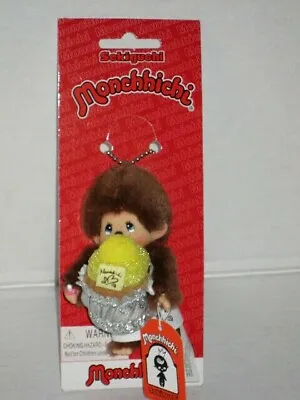 Monchhichi Cake Boy Key Chain Monchichi Sekiguchi Kiki 10cm Mascot • $19.99