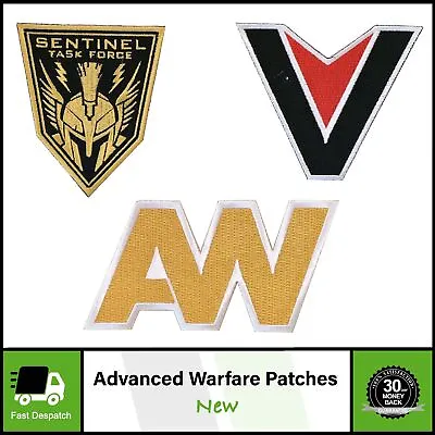 Call Of Duty COD Advanced Warfare Atlas Sentinel Embroidered Airsoft Patches • £9.97