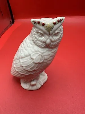 $36 • Buy Vintage 1992 LENOX OWL Figurine Jewel Collection USA