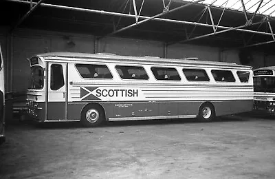 Northern Scottish Unidentified Coach In Aberdeen Depot 76 6x4 Quality Bus Photo • £2.70