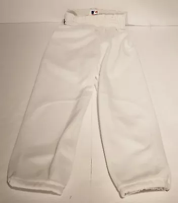 2015 Team Issued Auth. Majestic White MLB Baseball Pants - Boys Size S Licensed  • $17.77