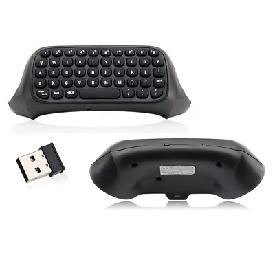 Wireless Mini Keyboard & 2.4G Receiver 3.5mm Jack For Xbox One Game Controller • £17.17