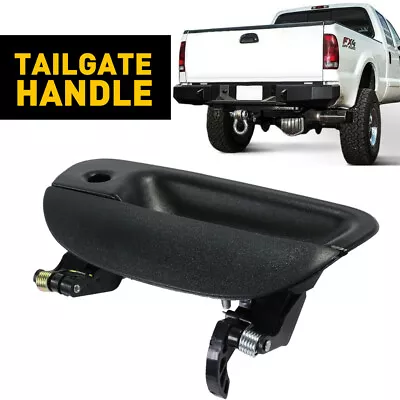 For 2003-2005 Ford Explorer Sport Trac Rear Tailgate Handle Black With Keyhole • $13.99