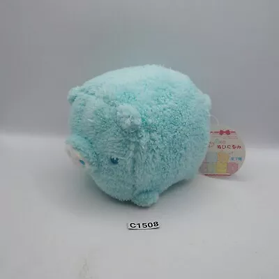 Monokuro Boo C1508 Blue Baby Pig San-x Plush 5  TAG 2010 Stuffed Toy Doll Japan • $24.04