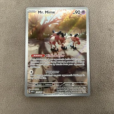 Mr. Mime Illustration Rare 179/165 Scarlet & Violet 151 NM English Pokemon Card • $6.99