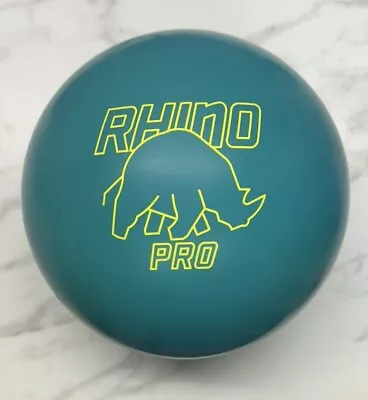 15lb NIB Brunswick Teal Rhino Pro Vintage Solid Bowling Ball • $100