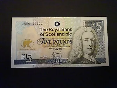 2005 Jack Nicklaus Commemorative R.b.o.scotland £5 Bank Note Unc • £15