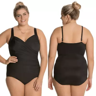 Miraclesuit Plus Size Solid Sanibel One Piece Swimsuit 18W NWT • $125