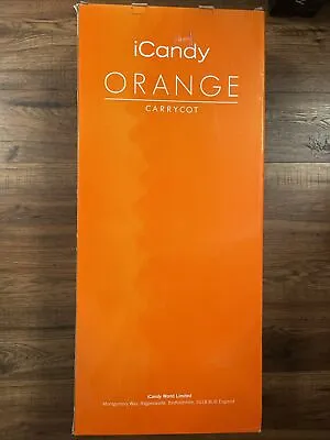 New ICandy Orange Carrycot Fabric Set • £19.99